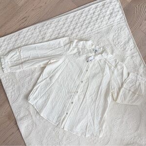 NWT 487931 Reitmans cotton blouse L